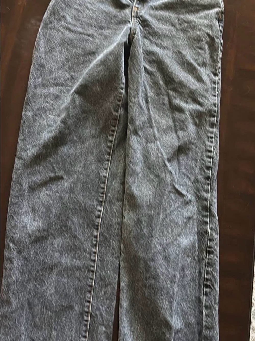 Cotton On Women's Straight Leg Jeans in Faded Black